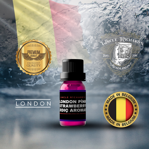 Bfeatr  Pink Strawberry (Çilekli) Gin Aroması Kiti 10ML