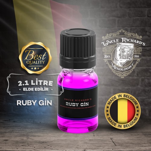 Ruby Gin Aroması Kiti (2.1 litre için) 10ML